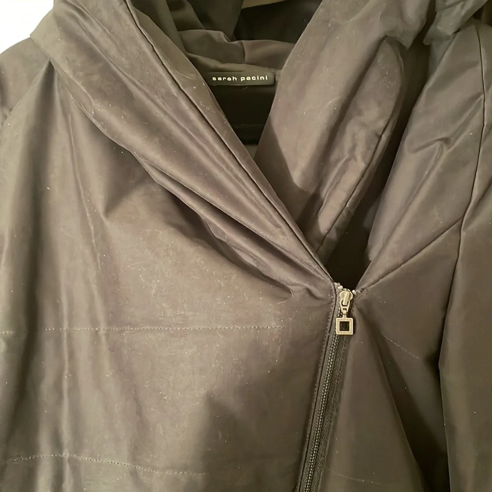 Sarah Pacini asymmetrical zip jacket - Picture 4 of 8